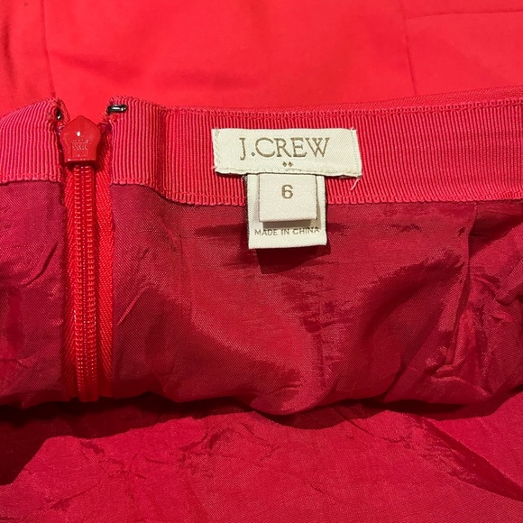 J Crew Skater Skirt Coral Pink - Picture 4 of 4